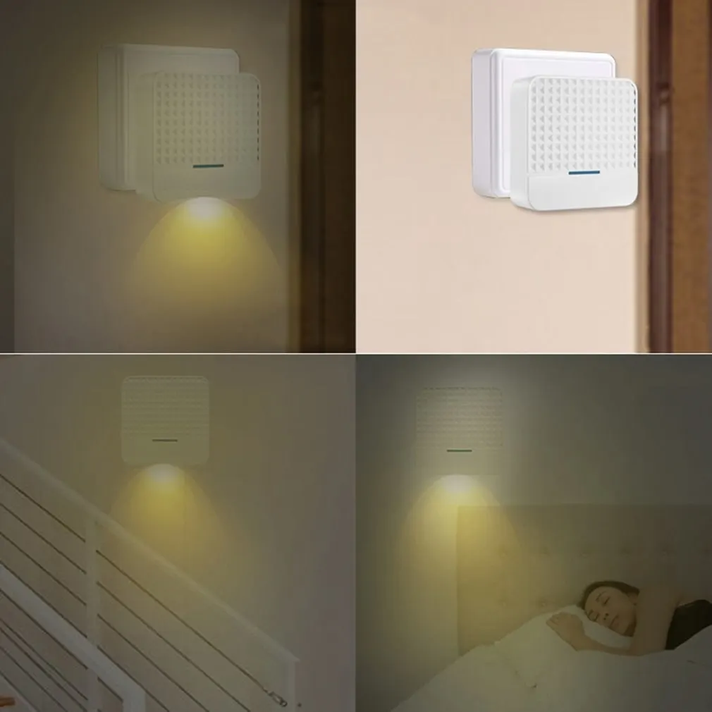 300M Range Solar Power Wireless Doorbell Night Light with 52 Songs Chime Adjustable Volume Waterproof Door Bell Wholesale | Обустройство