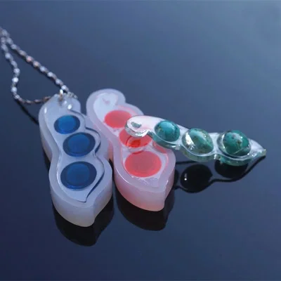 APRICOT 1pɼ's Water Drop Epoxy Silicone Mold Crystal Diamond Bracelet Pendant Jewelry Doming Mould Resin Casting Craft | Дом и сад