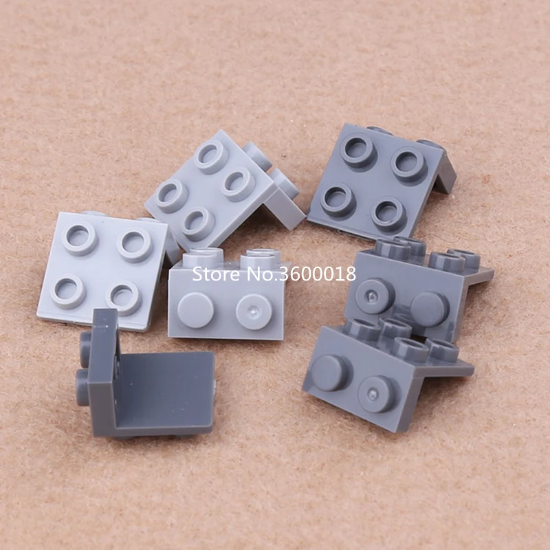 

25-50pcs/lot DECOOL 1*2-2*2 baseplate Compatible with 44728 Bracket 1x2 -2x2 plate MOC Brick DIY block set