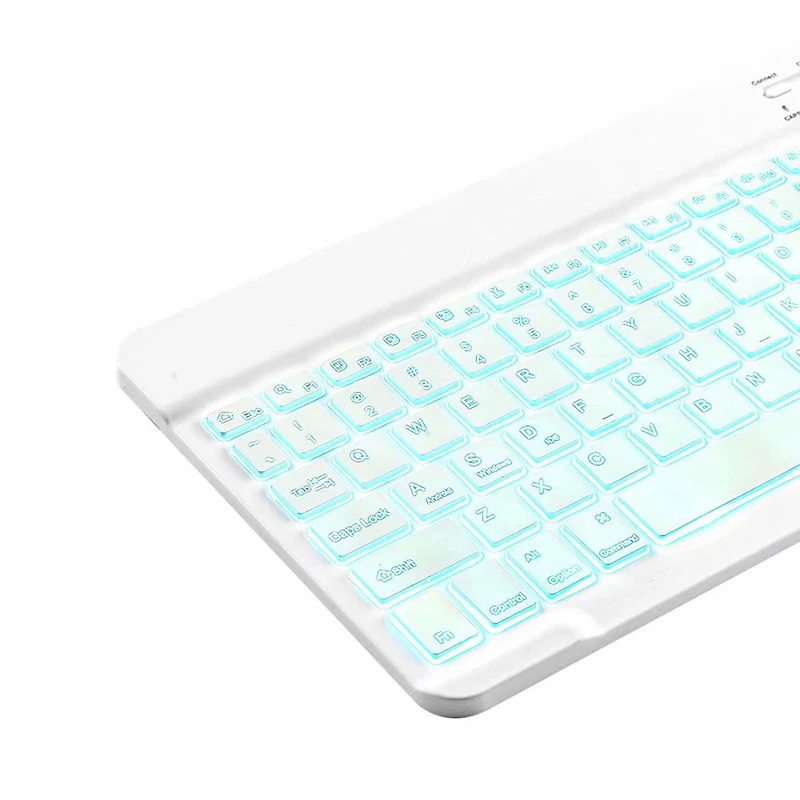 Из искусственной кожи чехол с 7 цветов светодиодной подсветкой портативная