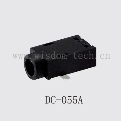 100 шт./лот DC Женский + мужской разъем питания контакт SMD 0 65 мм x O.D 2 35 PCB монтаж для