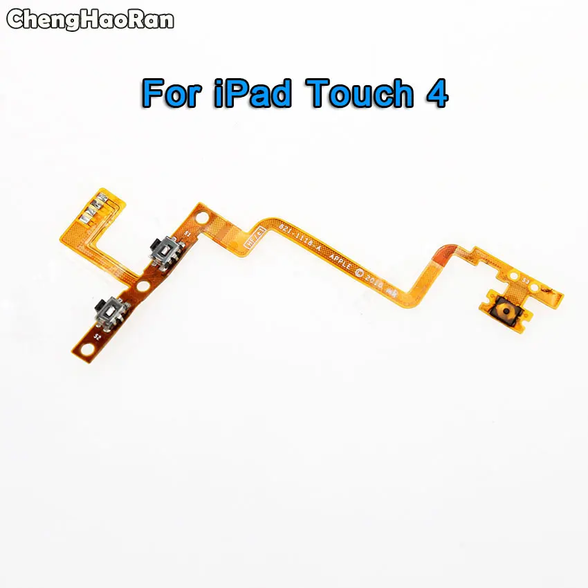 Гибкий кабель с переключателем громкости ChengHaoRan для iPad Touch 2 3 4 5|Шлейфы мобильных