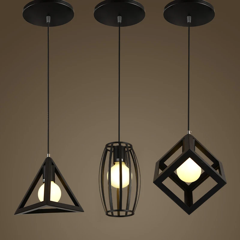 Светодиодный светильник в стиле ретро для помещений винтажный подвесной виде