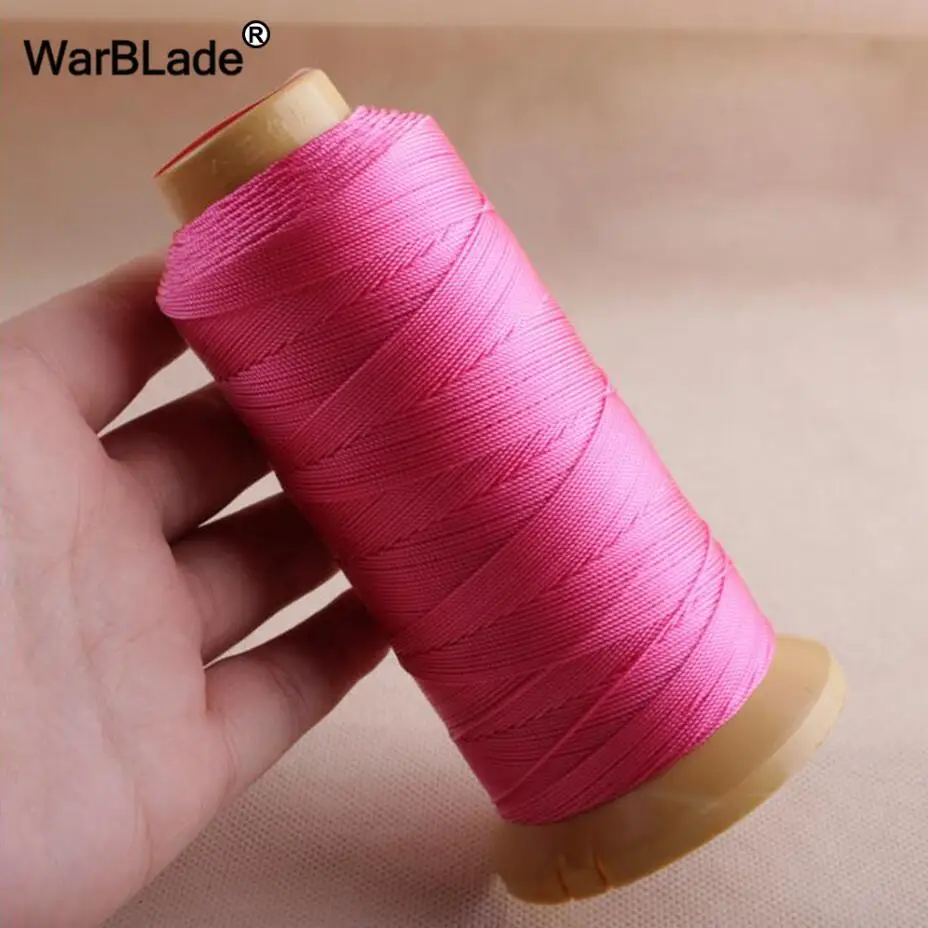 Light rose red WBL 0,2 мм 0,4 мм 0,6 мм 0,8 мм 1 мм полиамидный шнур, нейлоновый шнур, нить для шитья, шелковое Бисероплетение, шнур для плетения ювелирных изделий своими руками - Цвет: Light rose red