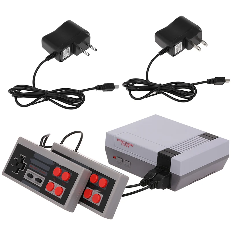 Mini TV Game Console 8 Bit Retro Video Game Consoles Built-In 620 Games Handheld Gaming Player AV Output Dual Joysticks
