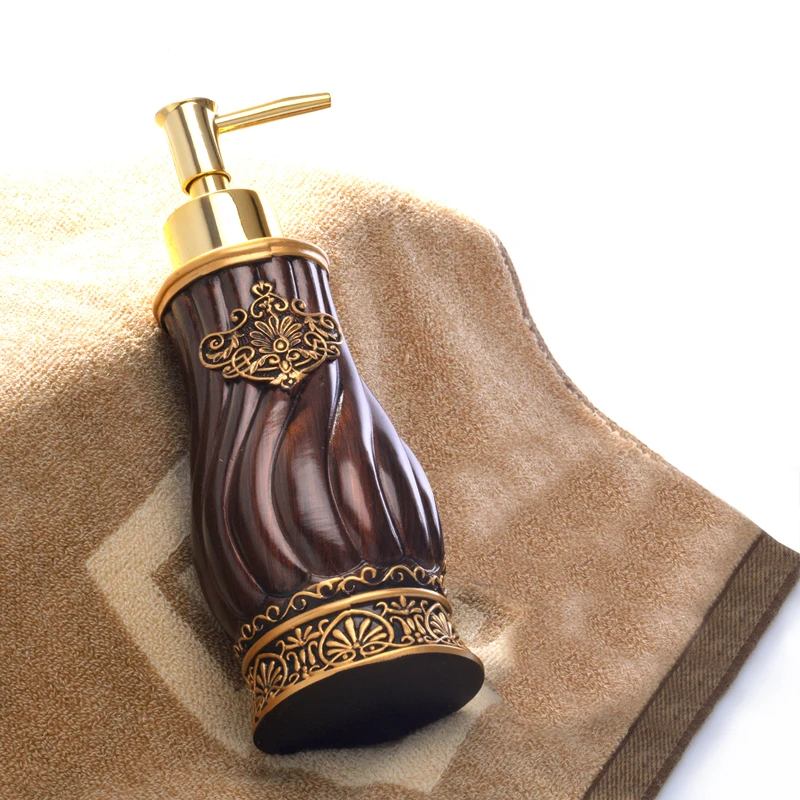 Дозатор жидкого мыла для рук диспенсер шампуня отеля из смолы Креативные