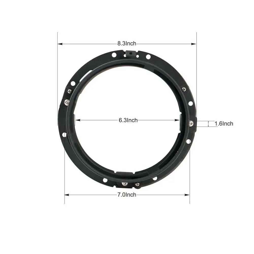 Хром 7 &quotдюймовый Moto HID LED Монтажное кольцо для фары кронштейн туринга 1994 2013