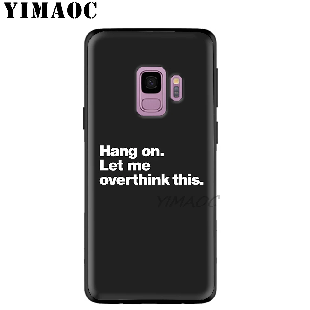 YIMAOC Rainbow Brite Overthink Soft Silicone Case for Samsung Galaxy A9 A8 A6 Plus 2018 A5 A3 2017 2016 Note 9 8 |