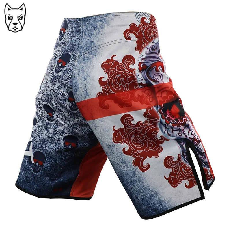 Боксерские тренировочные спортивные трусы шорты MMA свободные для кикбоксинга