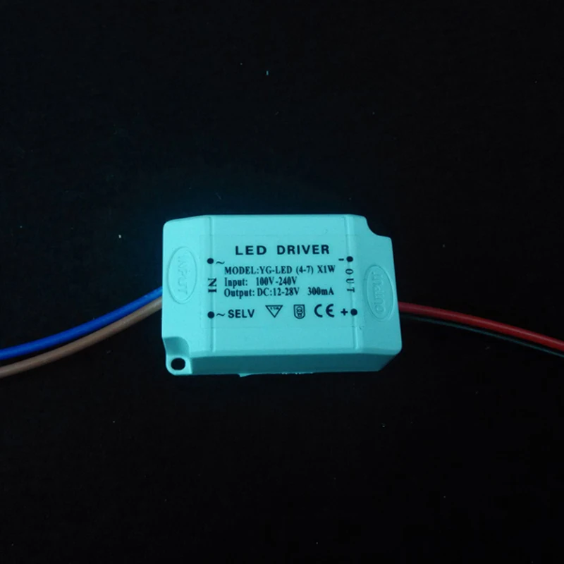 Качественный изолированный источник питания (4 7) x1W AC 100 240V светодиодный драйвер DC