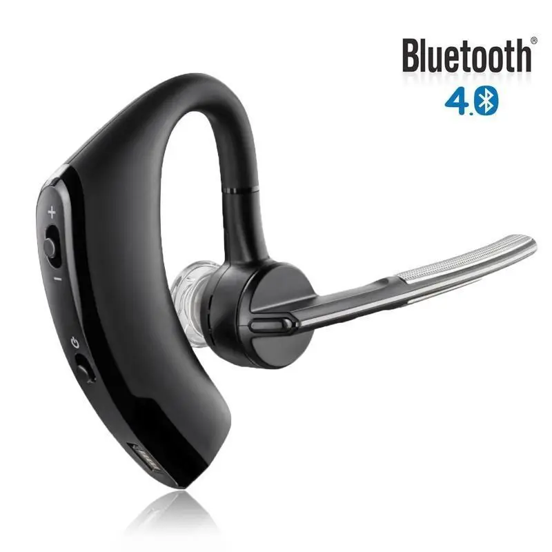 Черный DHL 10 шт Bluetooth гарнитуры V8 беспроводные наушники Bluetooth 4,0 стерео наушники для samsung iPhone Xiaomi - Цвет: Черный