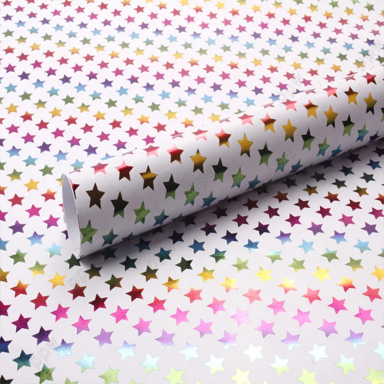 50x70CM Hot Stamping Gold Foil Party Gift Wrapping Paper For New Year Christmas Gifts Birthday Present Wrap | Дом и сад