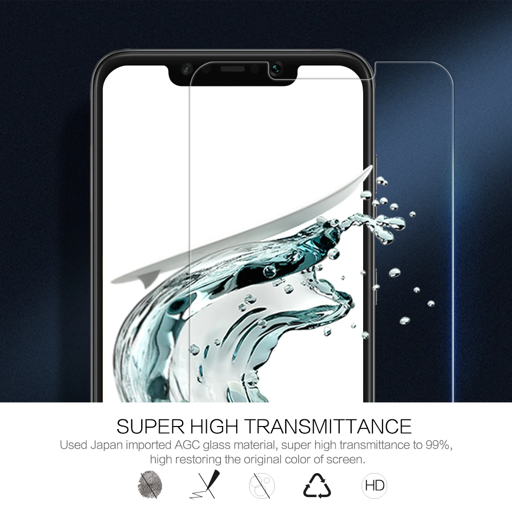 Pocophone F1 закаленное стекло Nillkin Amazing H+ Pro 0,2 мм Защитное стекло для экрана Xiaomi Pocophone F1 POCO