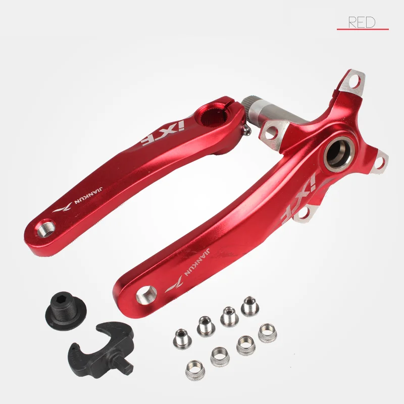 IXF 104 BCD CNC Untralight Crank Arm 170 мм MTB/дорожный велосипедный шатун с BB крышка шатуна для велосипеда Аксессуары для велосипеда