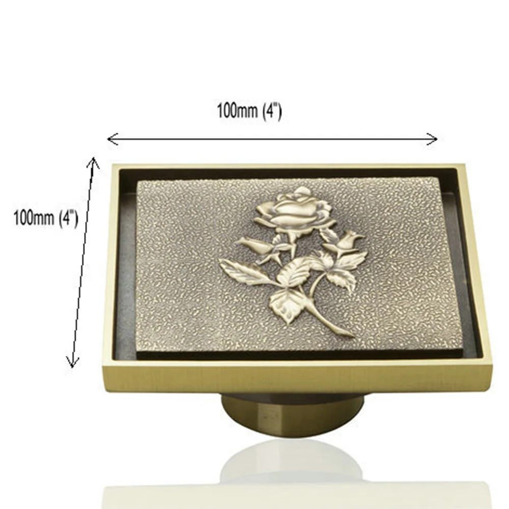 Роскошный простой латунный фильтр для пола отполированный гравитационный