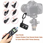 PIXEL TW-283 беспроводной Таймер спуска затвора Пульт дистанционного управления для Canon 800D 70D Nikon D7300 D7500 D750 D5600 Sony A7II A7RII A6300