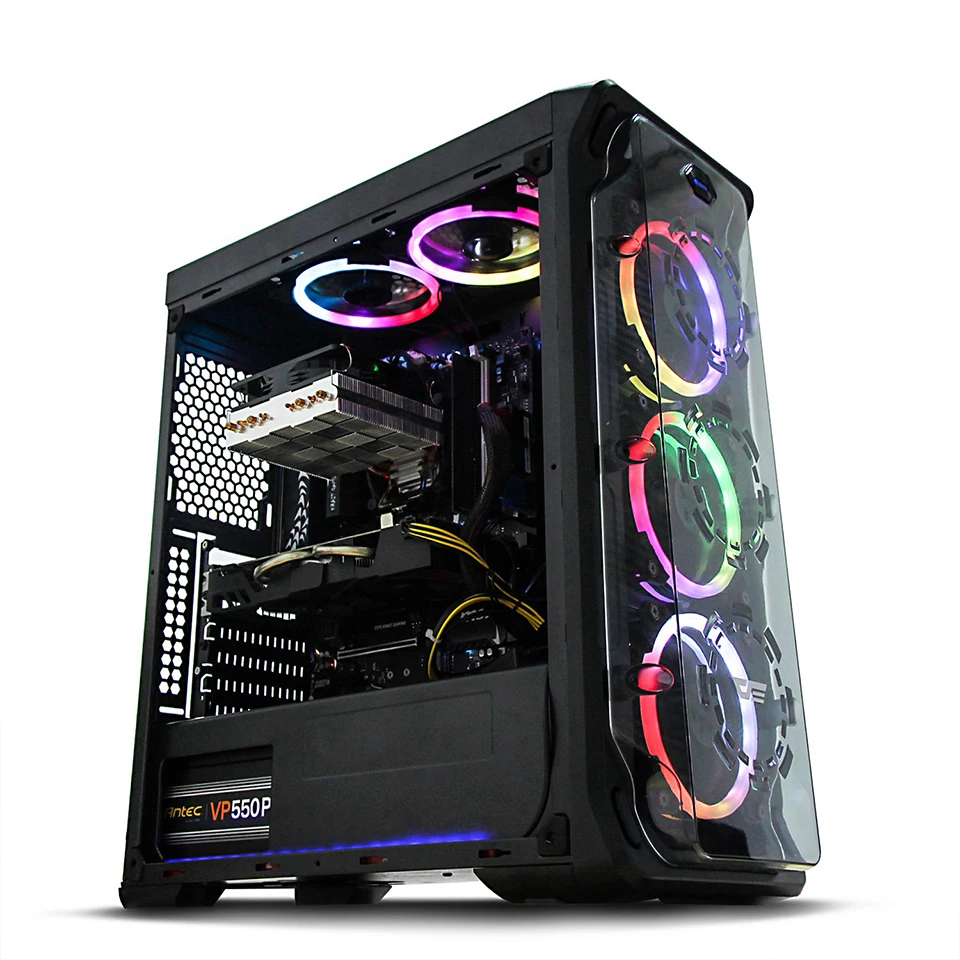 DarkFlash aigo DR12-Pro чехол для компьютера ПК Вентилятор 3 p-5 V Aura Sync кулер вентилятор RGB регулируемый светодиодный 120 мм тихий дистанционный Вентилятор охлаждения компьютера