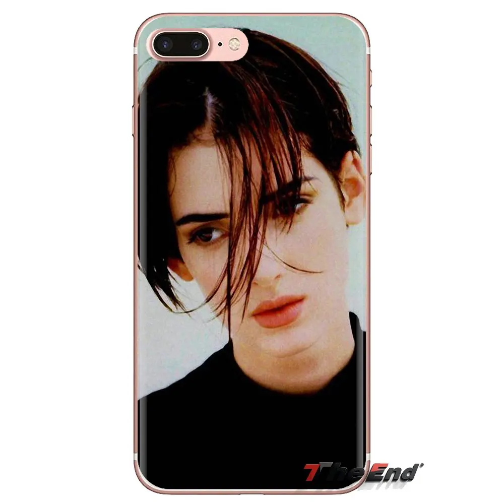 Прозрачные мягкие чехлы Winona Ryder Rolling Stone для Xiaomi Redmi 4A S2 Note 3 3S 4 4X 5 Plus 6 7 6A Pro Pocophone F1 |