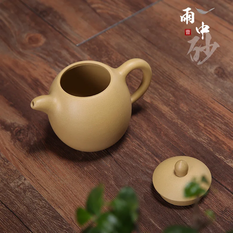 

Gift Customization for Wholesale Teaware Set of Purple Sand Huyuan Mining Section of Yixing Manual Eggpot and Teapot