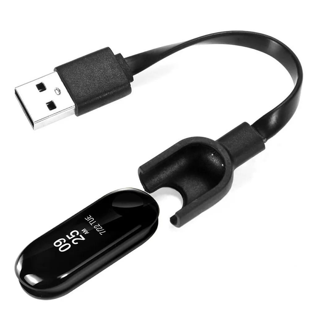 Зарядные устройства для часов Xiaomi Mi Band 3 док станция зарядки браслетов usb кабель +
