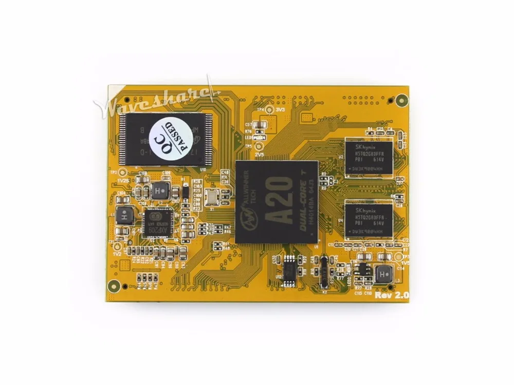 MarsBoard A20 Lite Мини ПК Allwinner двухъядерный ARM Cortex A7 Mali-400 GPU гибкий дизайн 1 ГБ DDR3 8 Гб Nand