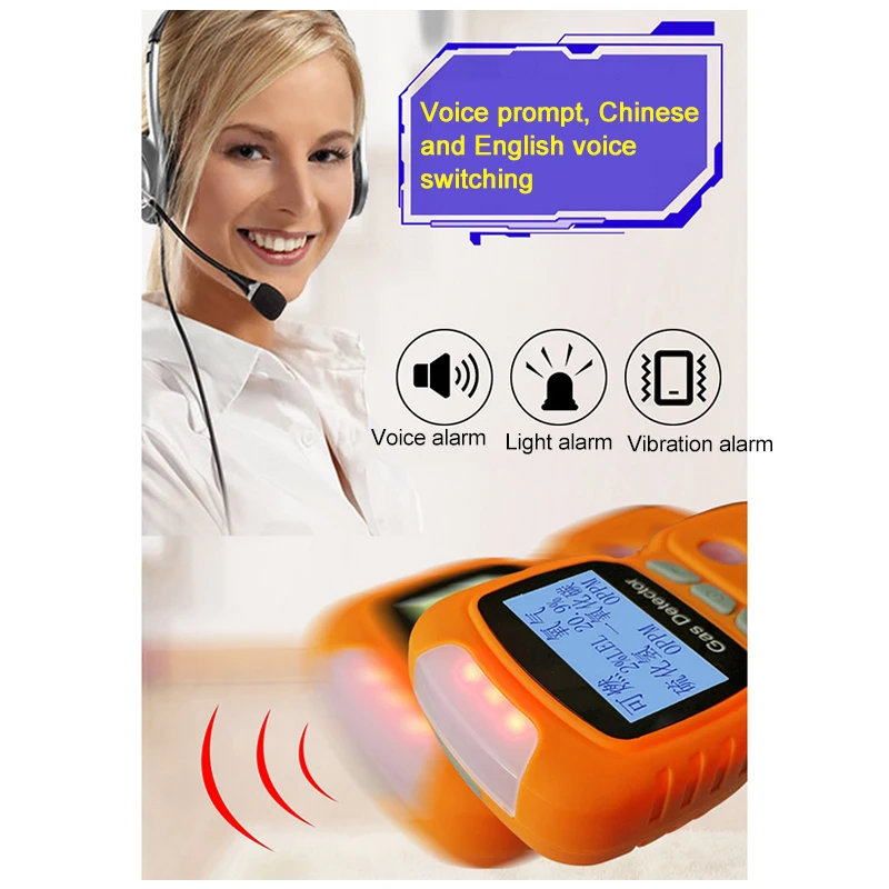 Газоанализатор 4 в 1 английской версии газоанализатор O2 H2S CO горючий EX оксид