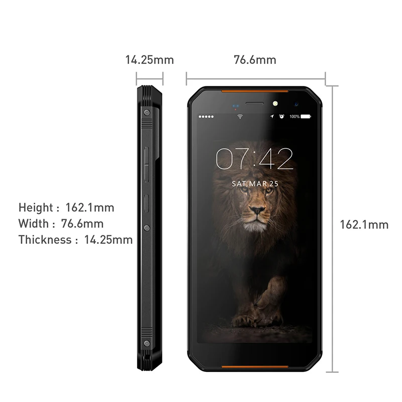 Leagoo XRover C IP68 5,72 HD+ ips Android 8,1 четырехъядерный 1,5 ГГц смартфон 5000 мАч 1440x720 gps отпечаток пальца