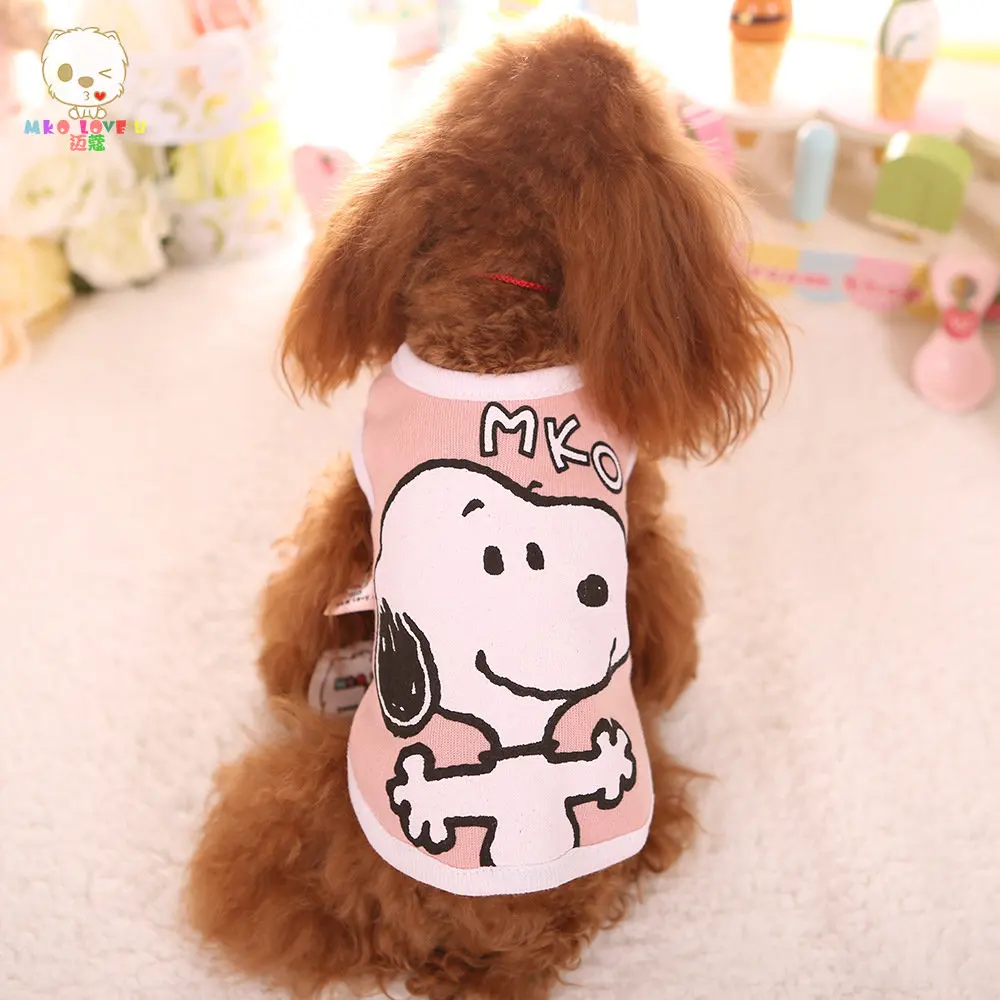 Mko зимние детские собаки жилет хлопок коробки мелких животных рубашка Cachorro