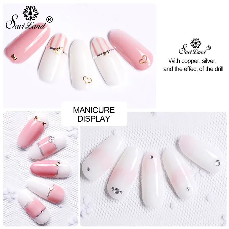 Увлажняющий Гель лак для ногтей Saviland 1 шт. Молочный Протеин цвет новинка 2017 милый