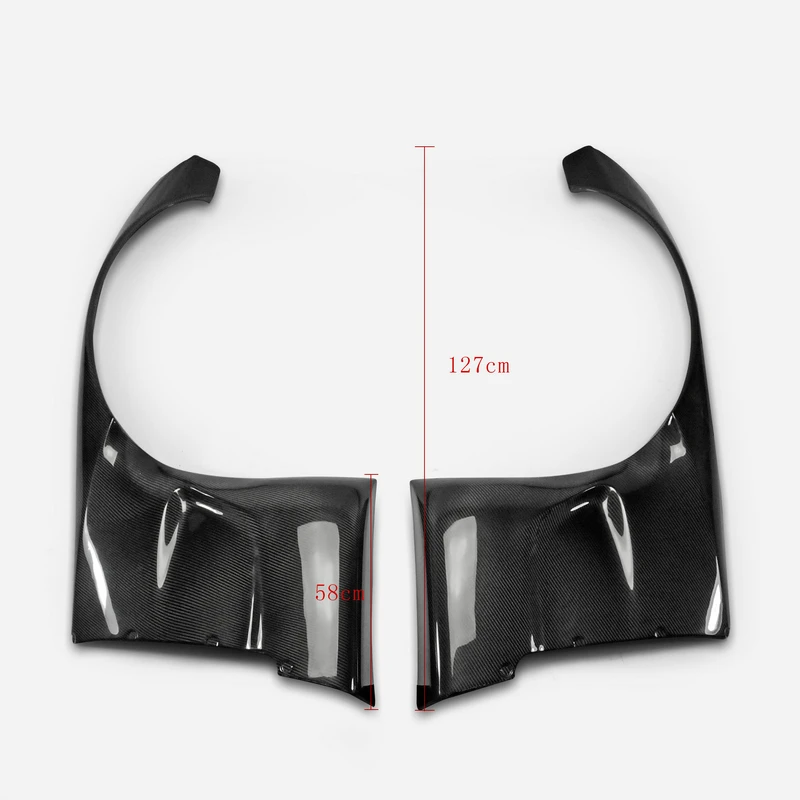 Переднее крыло RB из углеродного волокна глянцевое волокно FD расширитель колеса