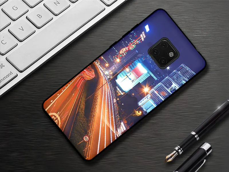 JURCHEN, мягкий силиконовый чехол для huawei mate 20 Pro, чехол с милым рисунком, тонкая задняя крышка для huawei mate 20 Pro 20 X 20X, чехол для телефона