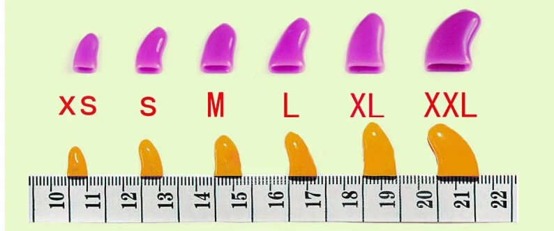 Горячая Распродажа 20 шт. цветные мягкие лапки для домашних животных собак кошек