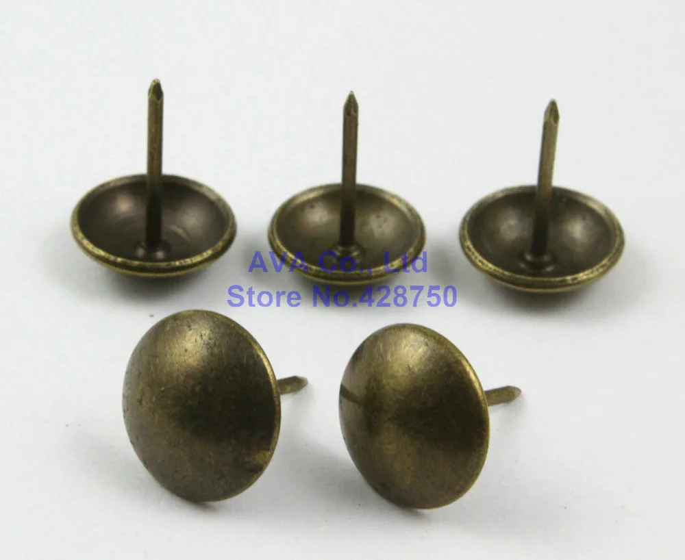 Античные латунные гвозди для обивки ногтей 16 мм 100 шт. | Обустройство дома