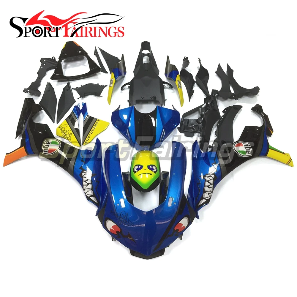 

Complete Fairings For Yamaha YZF R1 15 16 YZF-R1 2015 2016 Injection ABS Motorcycle Fairing Kit ABS Cowling Pink Bodywork