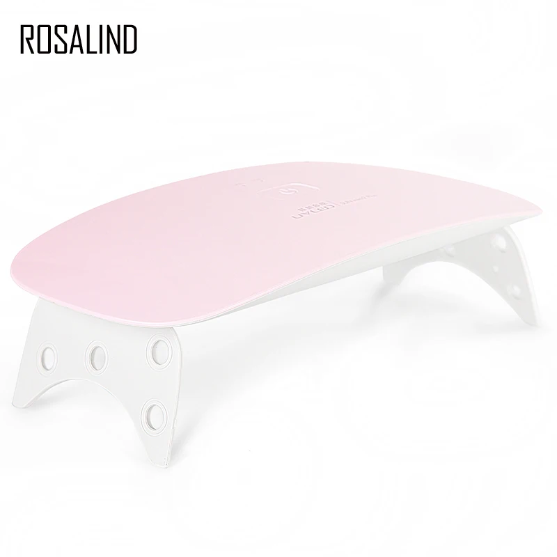 Rosalind 24 Вт УФ светодиодный светильник Сушилка для ногтей USB кабель портативный в