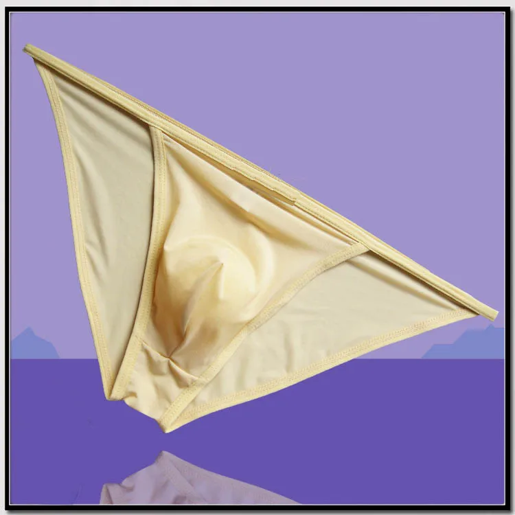 2017 Бесплатная доставка мужское удобное бикини Танга со шнуровкой выпуклое