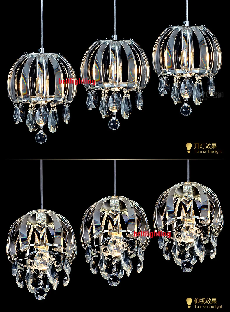 Крючок деревенский подвесные светильники Современные хрустальные обеденный