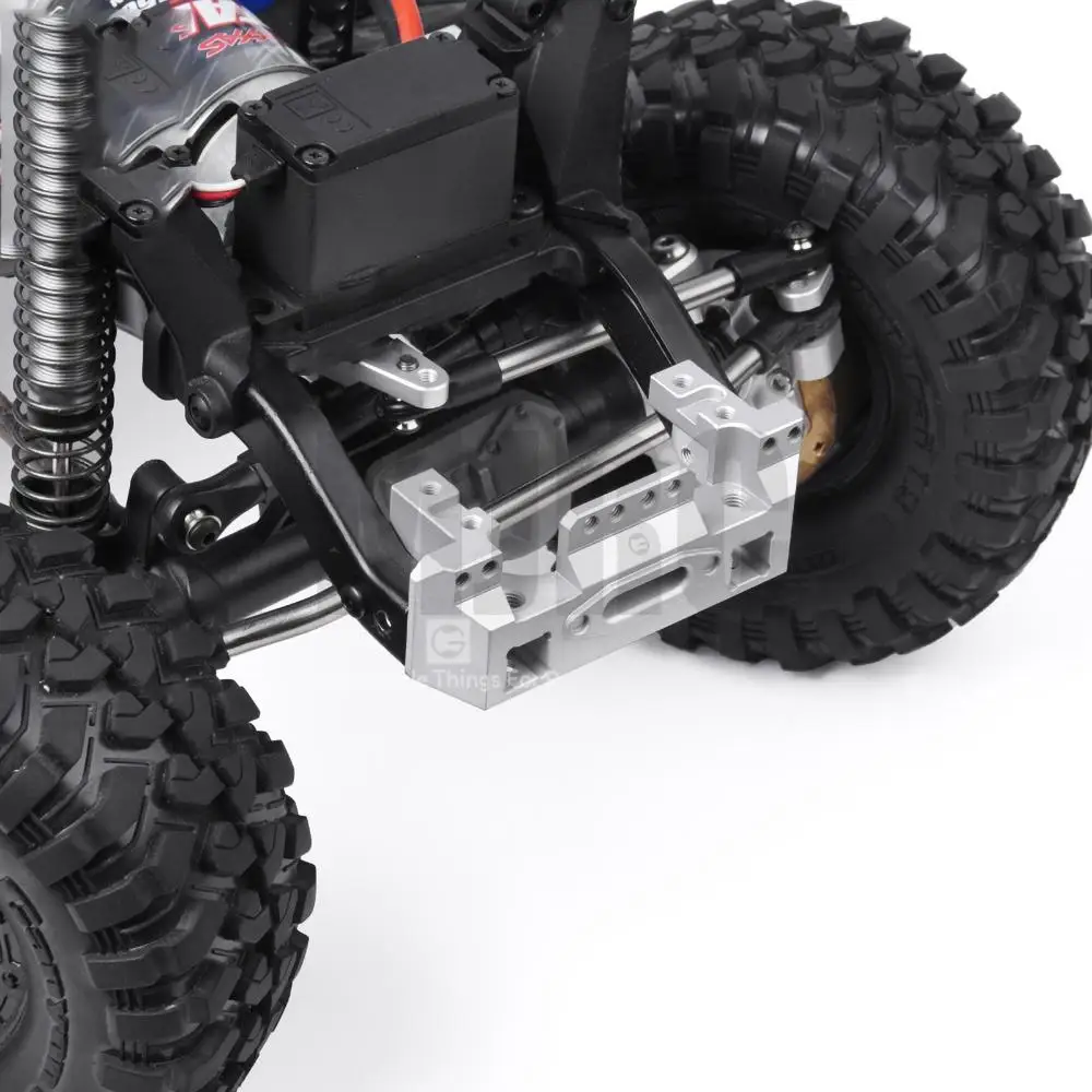 MJRC TRX4 G2 металлический алюминиевый руль Передняя лебедка кронштейн для 1/10 RC Гусеничный TRAXXAS TRX4 Mustang fighter#8237 TRX-4