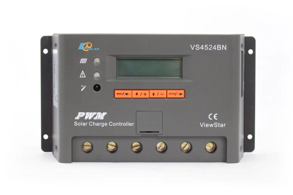 VS-BN ШИМ ЖК-дисплей Солнечный контроллер VS4524BN USB кабель и BLE BOX зарядное устройство