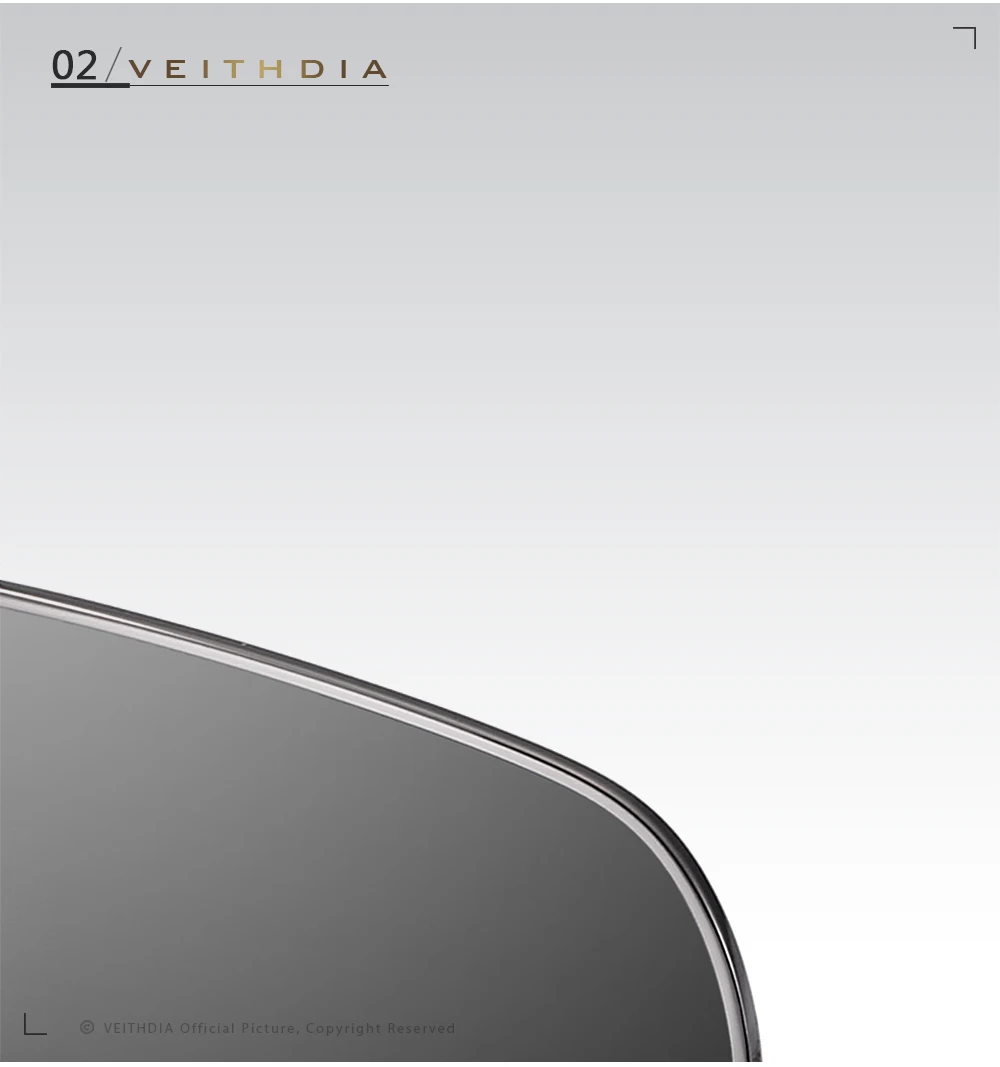 Поляризационные очки veithdia Lens брендовые дизайнерские солнцезащитные очки для мужчин и женщин винтажные солнцезащитные очки de sol masculino VT2459