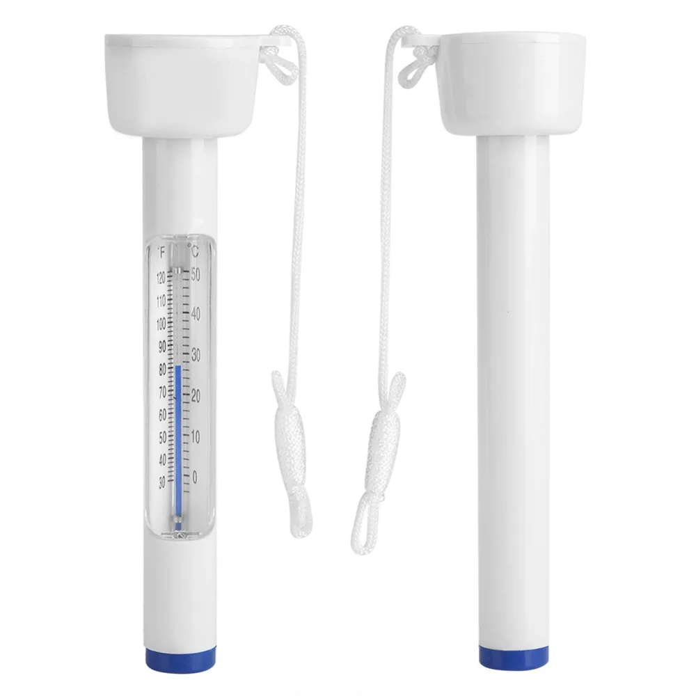 Плавающий Термометр для бассейна термометры воды с веревкой наружного и