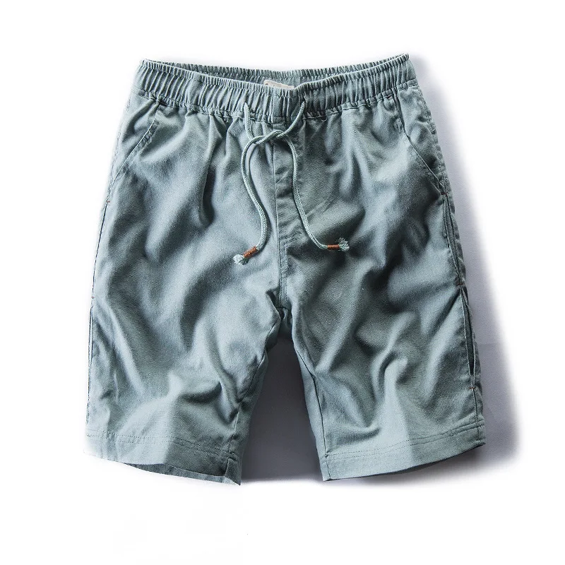 Iemuh 2018 новые весенние Рубашки домашние льняные Для мужчин Fit Solid Мужской Свободные