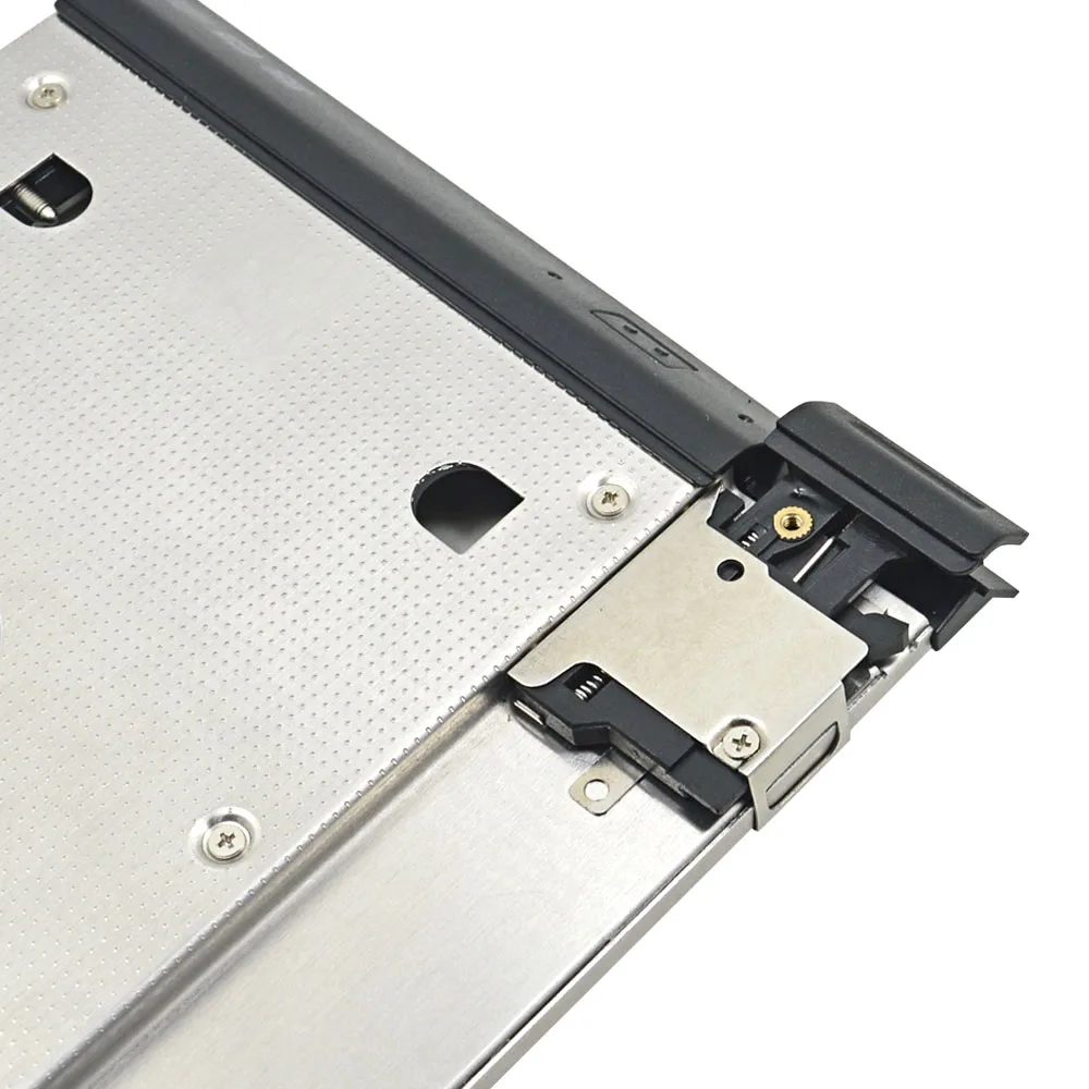 Алюминиевый 2-ой HDD Caddy 9,5 мм SATA 3,0 2," чехол для HDD для Dell Latitude E6320 E6420 E6520 E6330 E6430 E6530 DVD Optibay
