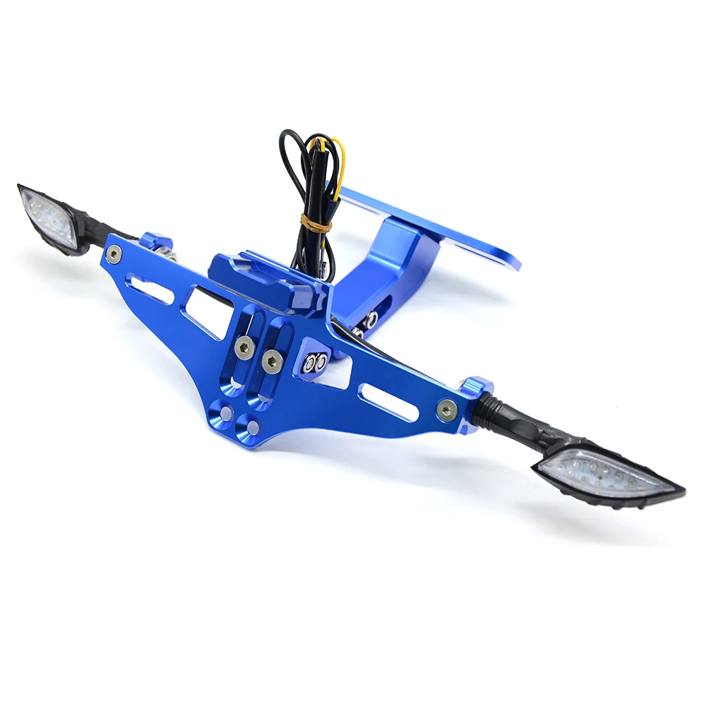 Кронштейн номерного знака мотоцикла держатель Рамка для suzuki sv 650 honda vfr 750 benelli