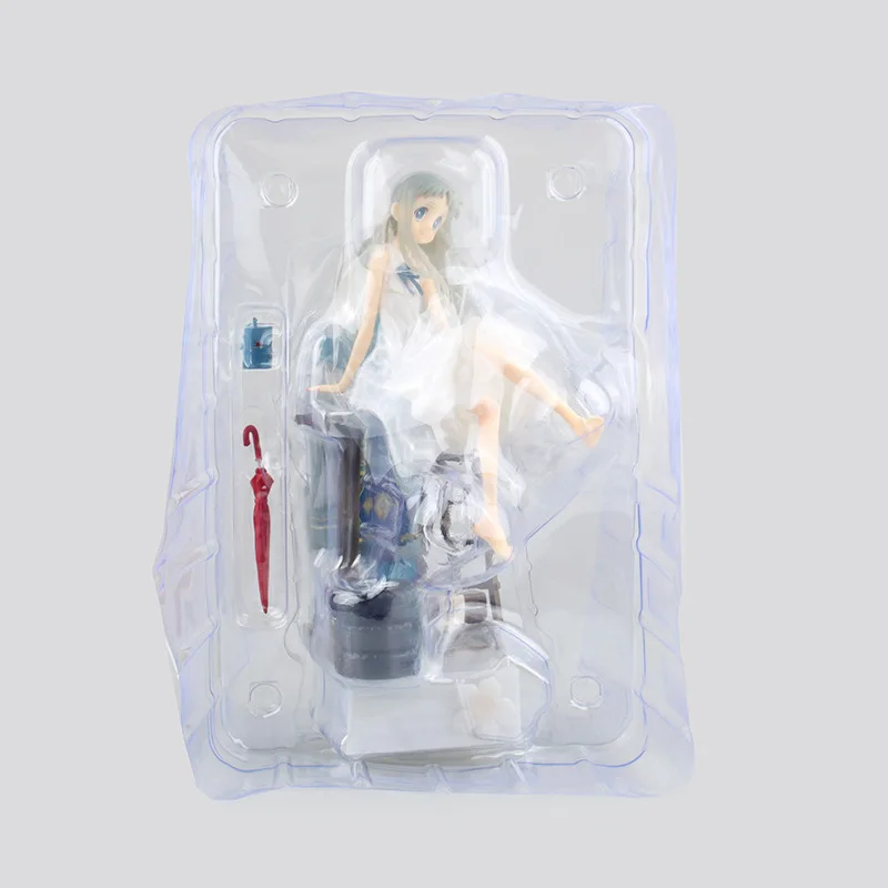 HKXZM Аниме Фигурка 22 см Anohana Honma Meiko Menma ПВХ фигурка модель игрушки коллекционный