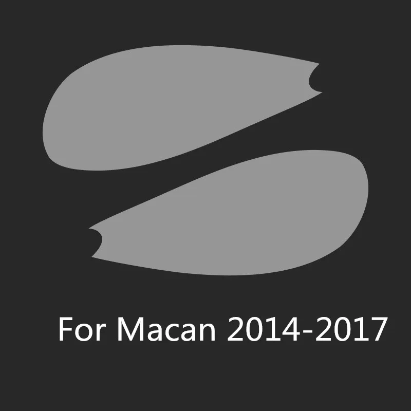 For 14-17 ТПУ Защитная пленка для фар автомобиля B-столб C-столб прозрачная наклейка для Porsche Cayenne, Panamera Macan - Название цвета: For 14-17