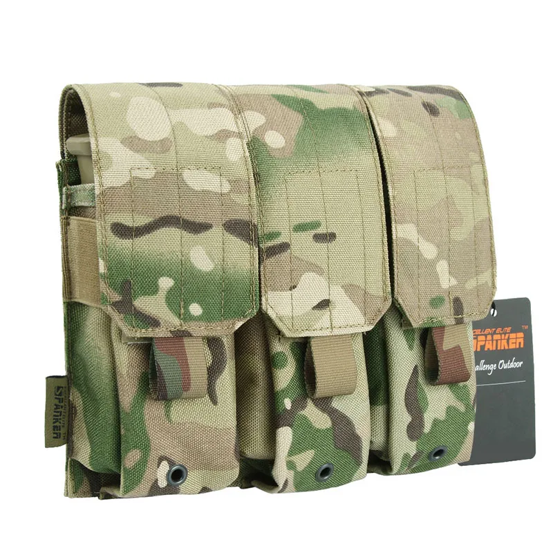 MCP Отлично Элитные бизань Открытый Охота Molle M4 подсумок Тактический обучение журнал кобура Чехол жилет аксессуары - Цвет: MCP