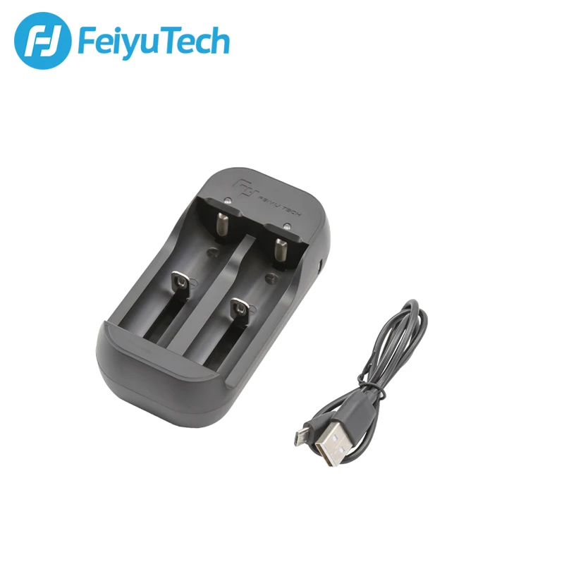 Зарядное устройство FeiyuTech для 16340/18350/18650 и 22650 перезаряжаемых батарей 900 мАч 3 7 в FY G4