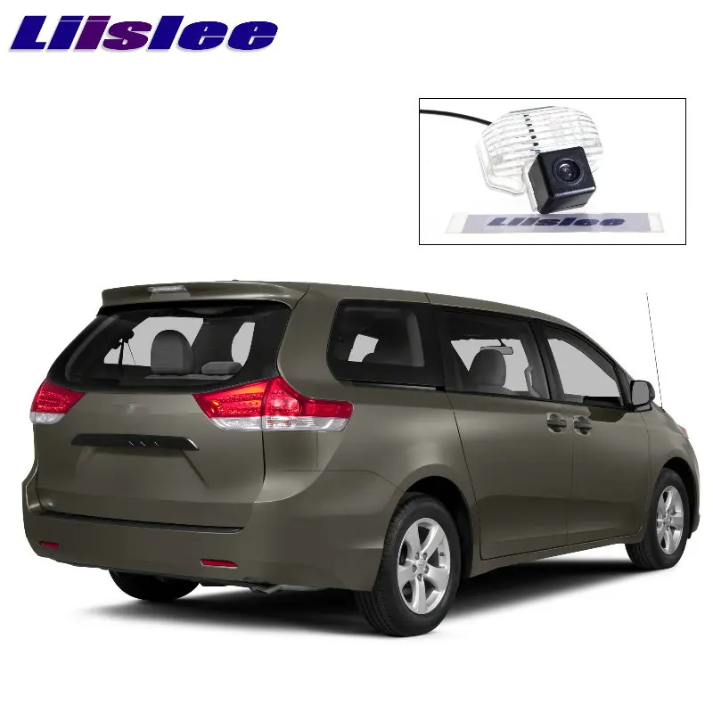 

LiisLee Car CCD Night View Vsion Rear Camera For TOYOTA Sienna MK3 XL30 2010~2017 back up Reverse CAM