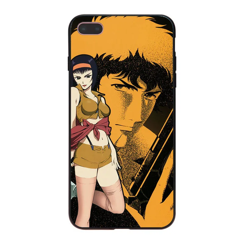 Ковбой Bebop ультра тонкий узор мягкий чехол для телефона iPhone 8 8plus 7 7plus 6 6S Plus X XS XR XSMax